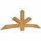 Ekena Millwork Alberta Rough Sawn Timber Gable Bracket, Western Red Cedar, 96"W x 32"H x 4"D x 6"F, 8/12 Pitch GBW096X32X0406ALB00RWR - alternate 3